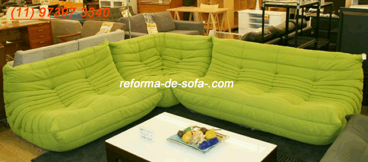 reforma de sofá togo em Santa Cecília